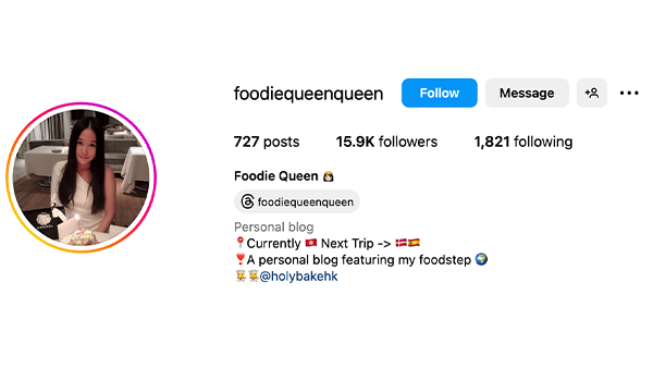 HK Foodie排名 foodiequeenqueen