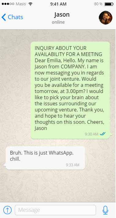 WhatsApp新條款訊息