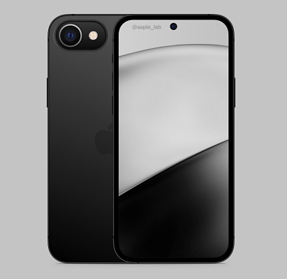 iPhoneSE3黑色概念圖