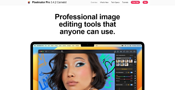 Photoshop 免費 Pixelmator